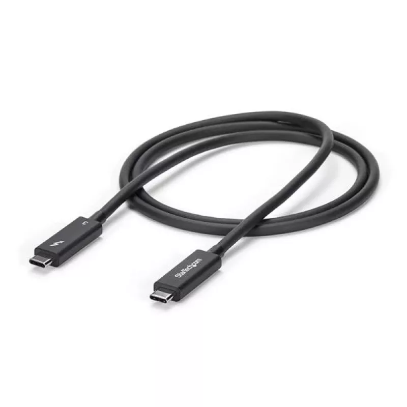 StarTech.com 3 pėdų (1 m) Thunderbolt 3 laidas su 100 W energijos tiekimu – 40 Gbps