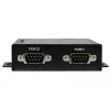 StarTech.com 2 prievadų nuosekliojo ryšio į IP eterneto įrenginio serveris - RS232 - metalinis ir montuojamas