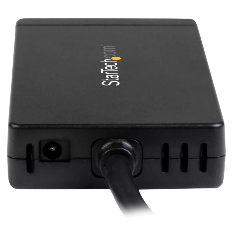 StarTech.com 3 prievadų USB 3.0 šakotuvas su Gigabit Ethernet - USB-C - su maitinimo adapteriu~3 prievadų USB-C šakotuvas su Gigabit Ethernet - USB-C į 3x USB-A - USB 3.0 (5 Gbps) - su maitinimo adapteriu