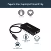 StarTech.com 3 prievadų USB 3.0 šakotuvas su Gigabit Ethernet - USB-C - su maitinimo adapteriu~3 prievadų USB-C šakotuvas su Gigabit Ethernet - USB-C į 3x USB-A - USB 3.0 (5 Gbps) - su maitinimo adapteriu