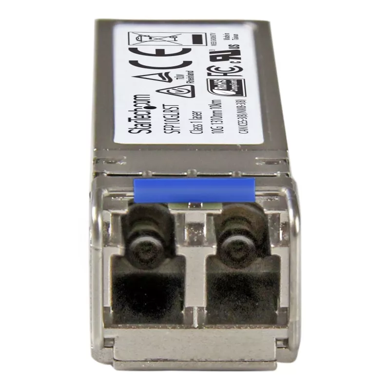 StarTech.com Cisco SFP-10G-LR Suderinamas SFP+ Siųstuvo-imtuvo Modulis - 10GBASE-LR~Cisco SFP-10G-LR Suderinamas SFP+ Modulis - 10GBASE-LR - 10GbE Vienmodis Skaidulinis Optinis Siųstuvas-imtuvas - 10GE Gigabit Ethernet SFP+ - LC 10km - 1310nm - DDM Cisco Firepower, ASR9000, C9300