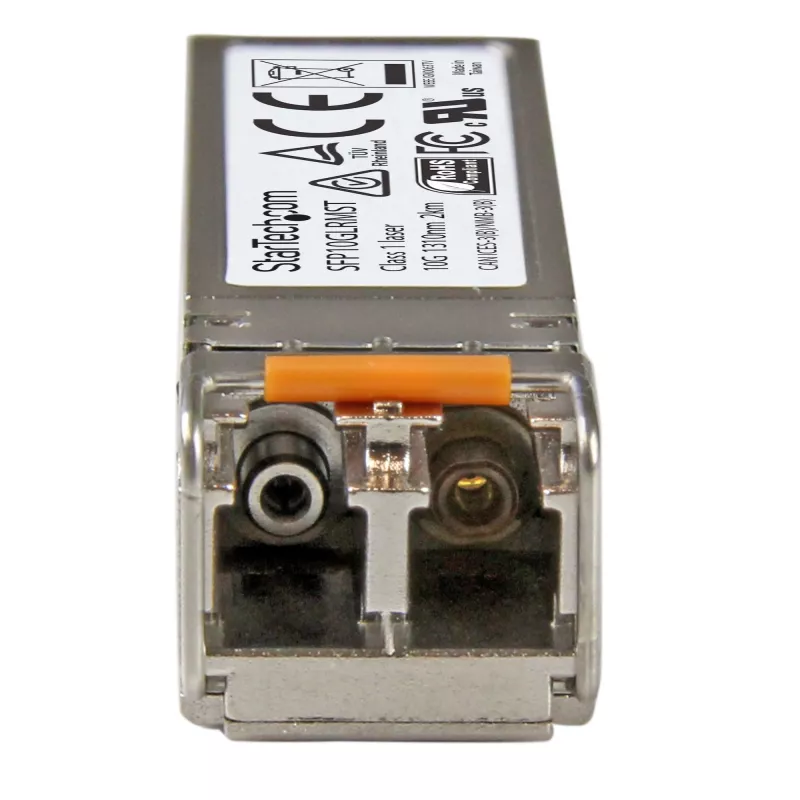 StarTech.com Cisco SFP-10G-LRM suderinamas SFP+ siųstuvas-imtuvas modulis - 10GBASE-LRM~Cisco SFP-10G-LRM suderinamas SFP+ modulis - 10GBASE-LRM - 10GbE daugiamodis pluoštinis MMF optinis siųstuvas-imtuvas - 10GE Gigabit Ethernet SFP+ - LC 200m - 1310nm - DDM Cisco Firepower, ASR9000, C9300