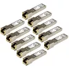 StarTech.com Cisco GLC-T suderinamas SFP siųstuvo-imtuvo modulis - 1000BASE-T - 10 pakuotė~Cisco GLC-T suderinamas SFP modulis (10 pakuotė) - 1000BASE-T - SFP į RJ45 Cat6/Cat5e - 1GE Gigabit Ethernet SFP - RJ-45 100 m - Cisco Firepower, ASR920, IE2000