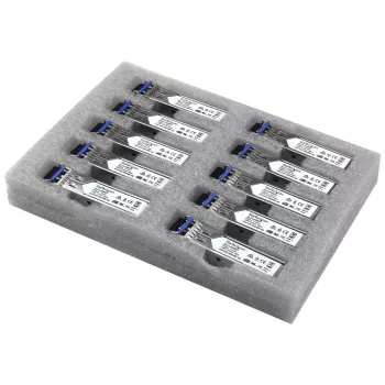 StarTech.com Cisco GLC-LH-SM Suderinama SFP siųstuvas-imtuvas Module - 1000BASE-LX/LH - 10 PACK~10 Pack Cisco GLC-LH-SM Suderinama SFP Module (10 Pack) - 1000BASE-LX/LH - 1GbE Single Mode Fiber SMF Optic siųstuvas-imtuvas - 1GE Gigabit Ethernet SFP - LC 10km - 1310nm - DDM Cisco Firepower, ASR920, IE2000