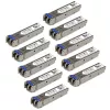 StarTech.com Cisco GLC-LH-SM Suderinama SFP siųstuvas-imtuvas Module - 1000BASE-LX/LH - 10 PACK~10 Pack Cisco GLC-LH-SM Suderinama SFP Module (10 Pack) - 1000BASE-LX/LH - 1GbE Single Mode Fiber SMF Optic siųstuvas-imtuvas - 1GE Gigabit Ethernet SFP - LC 10km - 1310nm - DDM Cisco Firepower, ASR920, IE2000