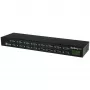 StarTech.com 16 prievadų USB–nuosekliojo prievado adapterio šakotuvas, USB 2.0 Type-B, nuoseklusis, 480 Mbit/s, juodas, plienas, 36 W