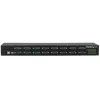 StarTech.com 16 prievadų USB–nuosekliojo prievado adapterio šakotuvas, USB 2.0 Type-B, nuoseklusis, 480 Mbit/s, juodas, plienas, 36 W