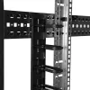 StarTech.com vertikalus kabelių tvarkyklė su D formos žiedais - 0U - 6 pėd.