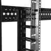 StarTech.com vertikalus kabelių tvarkyklė su D-žiediniais kabliais - 0U - 2,8 pėd.