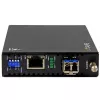 StarTech.com Gigabit Ethernet vario į šviesolaidį medijos keitiklis - SM LC - 20 km