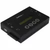 StarTech.com 1:1 atskiras standžiųjų diskų kopijavimo ir trynimo įrenginys, USB atmintinės ir SATA HDD/SSD diskų klonavimo ir trynimo įrenginys, LCD ekranas, TAA reikalavimus atitinkantis, nepriklausomas nuo OS