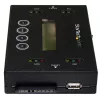StarTech.com 1:1 atskiras standžiųjų diskų kopijavimo ir trynimo įrenginys, USB atmintinės ir SATA HDD/SSD diskų klonavimo ir trynimo įrenginys, LCD ekranas, TAA reikalavimus atitinkantis, nepriklausomas nuo OS