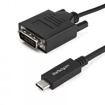 “StarTech.com” 2 m USB-C į DVI laidas – 1920 x 1200 – juodas