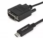 “StarTech.com” 2 m USB-C į DVI laidas – 1920 x 1200 – juodas