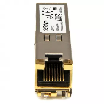 StarTech.com HP J8177C Suderinamas SFP Siųstuvo Modulis - 1000BASE-T~HPE J8177C Suderinamas SFP Modulis - 1000BASE-T - SFP į RJ45 Cat6/Cat5e - 1GE Gigabit Ethernet SFP - RJ-45 100m - HPE 1810, 1820, 2530