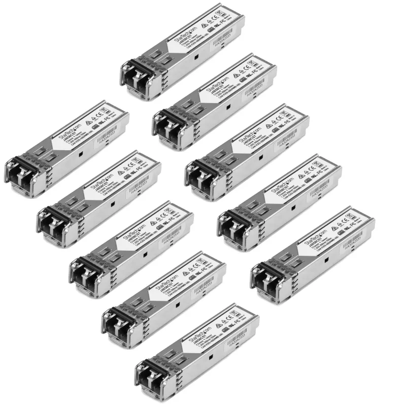 StarTech.com HP J4858C Suderinamas SFP Siųstuvo-imtuvo Modulis - 1000BASE-SX - 10 Vnt. Pakuotė