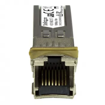 StarTech.com Gigabit Copper RJ45 SFP siųstuvas-imtuvas Module - HP 453154-B21 Suderinama~HPE 453154-B21 Suderinama SFP Module - 1000BASE-T - SFP to RJ45 Cat6/Cat5e - 1GE Gigabit Ethernet SFP - RJ-45 100m - HPE 6120XG, 6120G, Flex Fabric