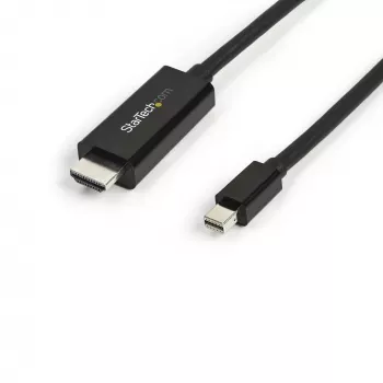 StarTech.com 10 pėdų (3 m) Mini DisplayPort į HDMI kabelis - 4K 30 Hz vaizdas - mDP į HDMI adapterio kabelis - Mini DP arba Thunderbolt 1/2 Mac/PC prie HDMI monitoriaus/ekrano - mDP į HDMI keitiklio laidas