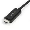 StarTech.com 10 pėdų (3 m) Mini DisplayPort į HDMI kabelis - 4K 30 Hz vaizdas - mDP į HDMI adapterio kabelis - Mini DP arba Thunderbolt 1/2 Mac/PC prie HDMI monitoriaus/ekrano - mDP į HDMI keitiklio laidas
