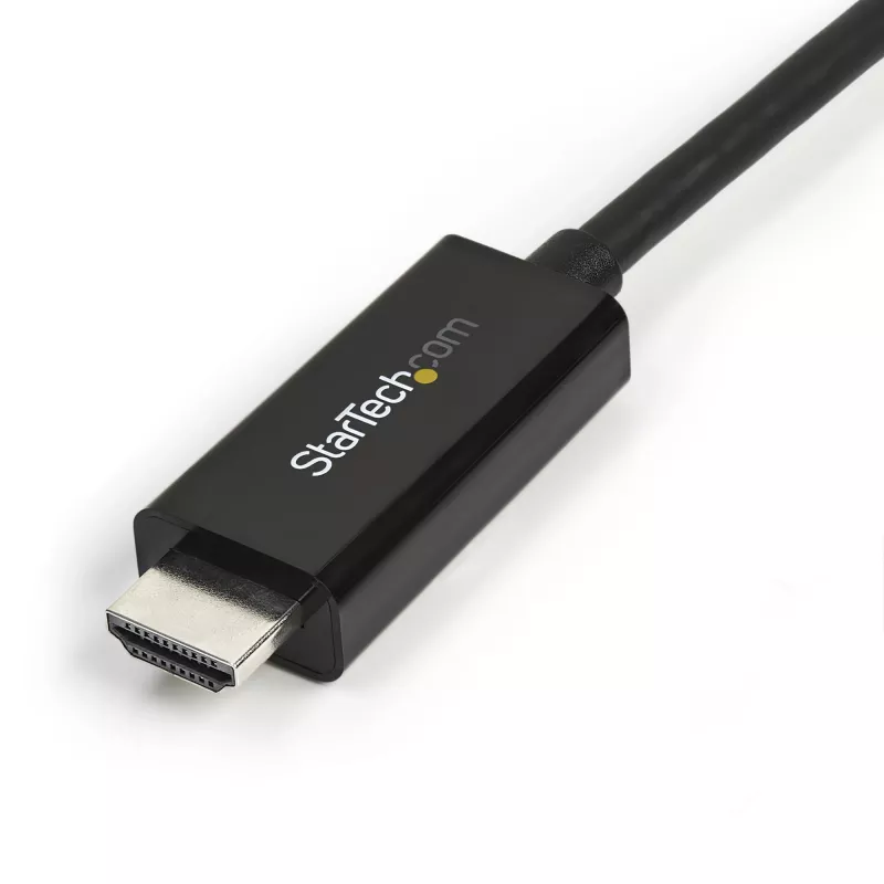 StarTech.com 10 pėdų (3 m) Mini DisplayPort į HDMI kabelis - 4K 30 Hz vaizdas - mDP į HDMI adapterio kabelis - Mini DP arba Thunderbolt 1/2 Mac/PC prie HDMI monitoriaus/ekrano - mDP į HDMI keitiklio laidas