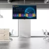 StarTech.com TV lubinis laikiklis – pilnai judantis universalus kabinamas vieno ekrano laikiklis su reguliuojamu teleskopiniu stiebu – pakreipiamas / pasukamas – VESA kronšteinas 32–75 colių ekranams