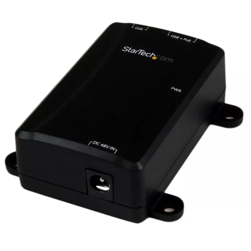 StarTech.com 1 prievado Gigabit Midspan – PoE+ injektorius – 802.3at ir 802.3af