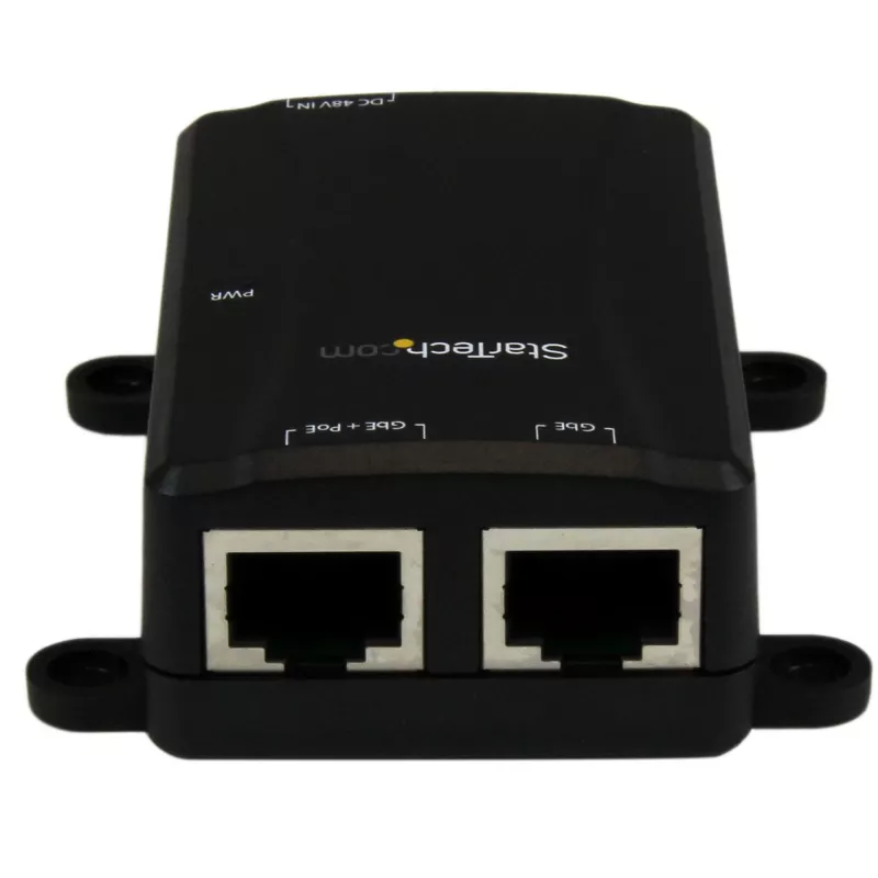 StarTech.com 1 prievado Gigabit Midspan – PoE+ injektorius – 802.3at ir 802.3af