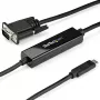 StarTech.com 1 m USB-C į VGA kabelis – 1920x1200/1080p USB Type-C į VGA vaizdo aktyvusis adapterio kabelis – Suderinamas su Thunderbolt 3 – Nešiojamasis kompiuteris prie VGA monitoriaus / projektoriaus – DP Alt Mode HBR2