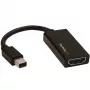 StarTech.com Mini DisplayPort į HDMI adapteris – aktyvus mDP 1.4 į HDMI 2.0 vaizdo keitiklis – 4K 60Hz – Mini DP arba Thunderbolt 1/2 Mac/PC prie HDMI monitoriaus/TV/ekrano – mDP į HDMI raktas