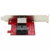 StarTech.com Mini-SAS adapteris – dviejų SFF-8643 į SFF-8644 – su viso ir žemo profilio laikikliais – 12Gbps