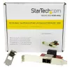 StarTech.com Mini-SAS adapteris – dviejų SFF-8643 į SFF-8644 – su viso ir žemo profilio laikikliais – 12Gbps