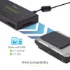 StarTech.com 4 lizdų SSD/HDD standžiųjų diskų trintuvas – 2,5 col. ir 3,5 col. SATA – autonominis saugus ištrynimo išorinis diskų valiklis – 9 trynimo režimai – RS232 spausdintuvo prievadas – atitinka NIST/DOD ir TAA