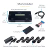 StarTech.com 4 lizdų SSD/HDD standžiųjų diskų trintuvas – 2,5 col. ir 3,5 col. SATA – autonominis saugus ištrynimo išorinis diskų valiklis – 9 trynimo režimai – RS232 spausdintuvo prievadas – atitinka NIST/DOD ir TAA