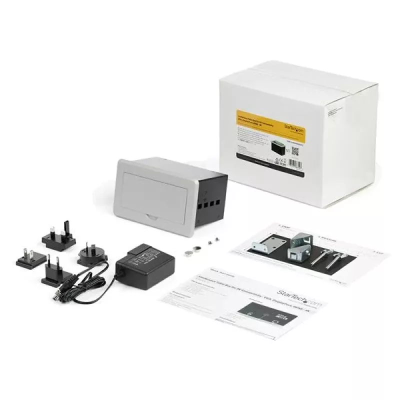 StarTech.com Conference Table Connectivity Box for A/V - 4K