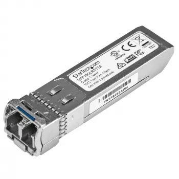 “StarTech.com Cisco SFP-10G-LR-S” suderinamas SFP+ modulis – 10GBASE-LR – 10GbE vienmodis šviesolaidinis (SMF) optinis siųstuvas-imtuvas – 10GE Gigabit Ethernet SFP+ – LC 10km – 1310nm – DDM Cisco Firepower, ASR9000, C9300