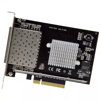 “StarTech.com” keturių prievadų 10G SFP+ tinklo plokštė - Intel XL710 atviras SFP+ konverguotas adapteris - PCIe 10 gigabito eterneto serverio NIC - 10GbE šviesolaidinė LAN plokštė - Dell PowerEdge HPE ProLiant