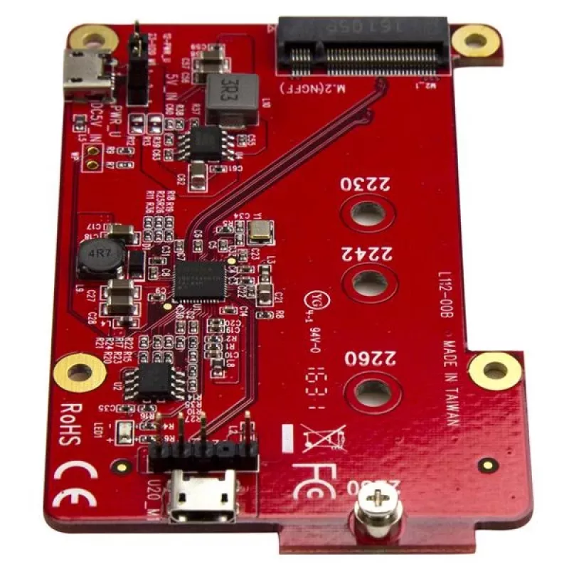 StarTech.com USB į M.2 SATA keitiklis, skirtas Raspberry Pi ir kūrimo plokštėms