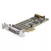 “StarTech.com” 16 prievadų žemo profilio nuoseklioji plokštė - RS232 - PCI Express