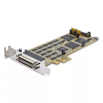 “StarTech.com” 16 prievadų žemo profilio nuoseklioji plokštė - RS232 - PCI Express