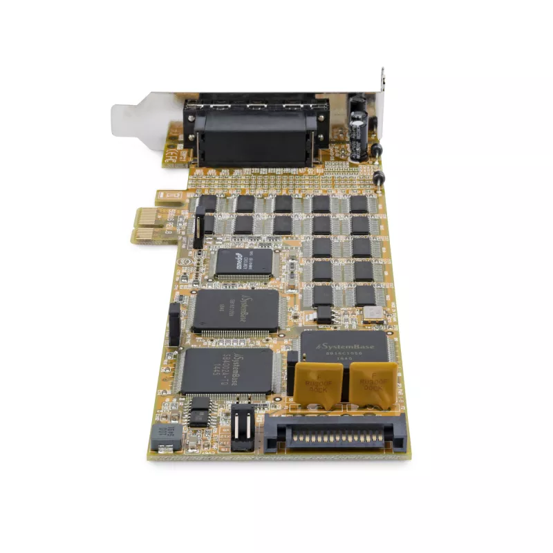 “StarTech.com” 16 prievadų žemo profilio nuoseklioji plokštė - RS232 - PCI Express