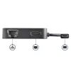 StarTech.com USB-C daugiafunkcis adapteris - nešiojama USB-C mini dokinė stotelė 4K HDMI vaizdui - Gigabitinis eternetas, USB 3.0 šakotuvas (1x USB-A 1x USB-C) - USB Type-C daugiafunkcis adapteris - suderinamas su Thunderbolt 3