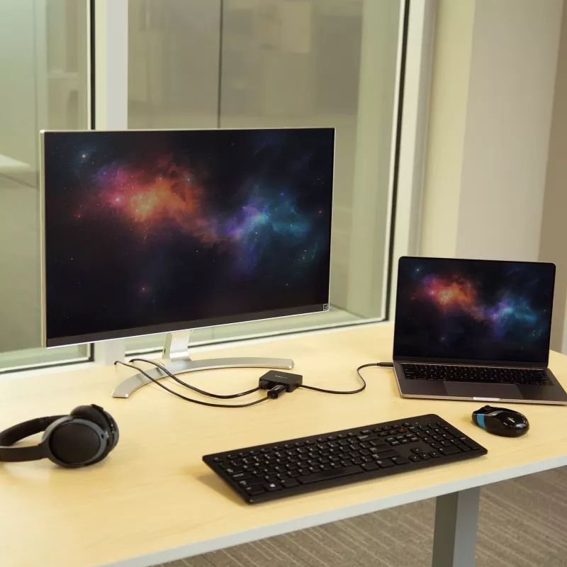 StarTech.com USB-C daugiafunkcis adapteris - nešiojama USB-C mini dokinė stotelė 4K HDMI vaizdui - Gigabitinis eternetas, USB 3.0 šakotuvas (1x USB-A 1x USB-C) - USB Type-C daugiafunkcis adapteris - suderinamas su Thunderbolt 3