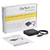 StarTech.com USB-C daugiafunkcis adapteris - nešiojama USB-C mini dokinė stotelė 4K HDMI vaizdui - Gigabitinis eternetas, USB 3.0 šakotuvas (1x USB-A 1x USB-C) - USB Type-C daugiafunkcis adapteris - suderinamas su Thunderbolt 3