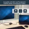 StarTech.com USB-C daugiafunkcis adapteris - nešiojama USB-C mini dokinė stotelė 4K HDMI vaizdui - Gigabitinis eternetas, USB 3.0 šakotuvas (1x USB-A 1x USB-C) - USB Type-C daugiafunkcis adapteris - suderinamas su Thunderbolt 3