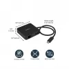 StarTech.com USB-C daugiafunkcis adapteris - nešiojama USB-C mini dokinė stotelė 4K HDMI vaizdui - Gigabitinis eternetas, USB 3.0 šakotuvas (1x USB-A 1x USB-C) - USB Type-C daugiafunkcis adapteris - suderinamas su Thunderbolt 3