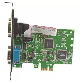 StarTech.com 2 prievadų PCI Express nuosekliojo prievado plokštė su 16C1050 UART – RS232