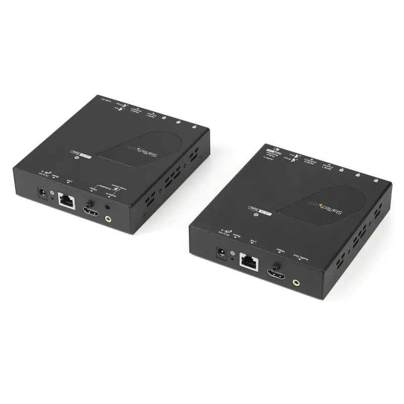 StarTech.com 4K HDMI plėtiklio rinkinys per IP su vaizdo valdymo programėle, keičiamo dydžio AV per IP su AVoIP vaizdo sienos palaikymu
