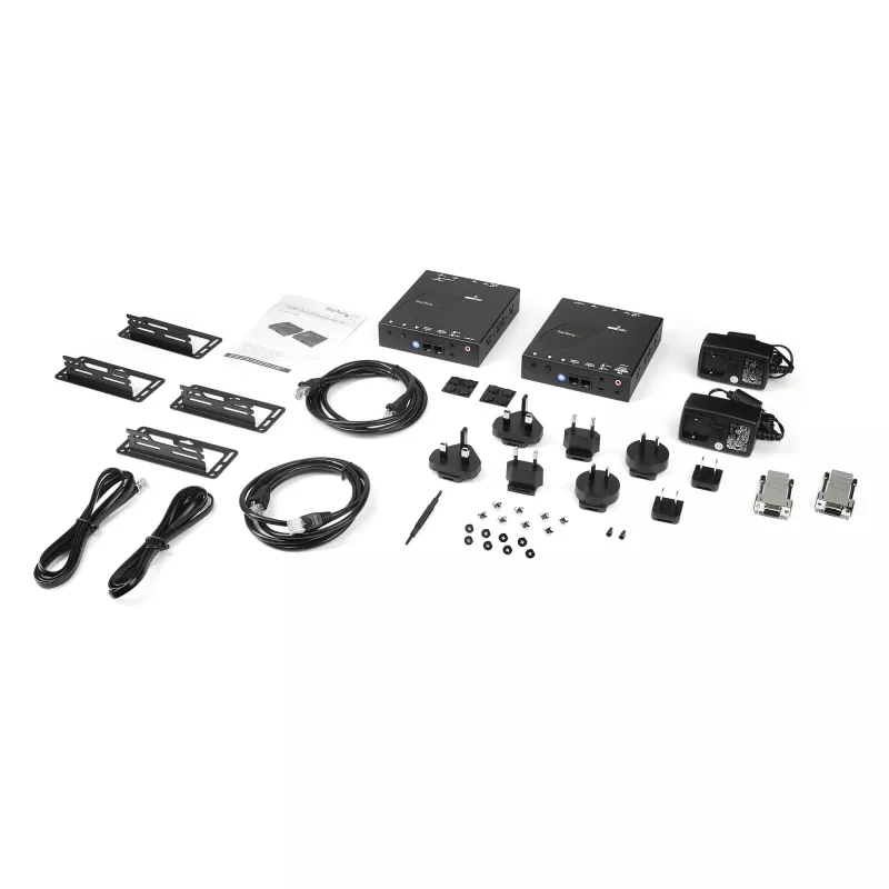 StarTech.com 4K HDMI plėtiklio rinkinys per IP su vaizdo valdymo programėle, keičiamo dydžio AV per IP su AVoIP vaizdo sienos palaikymu