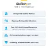 StarTech.com 4K HDMI plėtiklio rinkinys per IP su vaizdo valdymo programėle, keičiamo dydžio AV per IP su AVoIP vaizdo sienos palaikymu