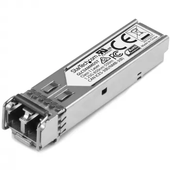 StarTech.com Cisco GLC-SX-MMD suderinamas SFP siųstuvas-imtuvas modulis - 1000BASE-SX~Cisco GLC-SX-MMD suderinamas SFP modulis - 1000BASE-SX - 1GbE daugiamodė šviesolaidinė MMF optinė siųstuvas-imtuvas - 1GE Gigabit Ethernet SFP - LC 550m - 850nm - DDM Cisco Firepower, ASR920, IE2000